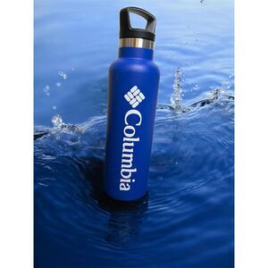 HYDRO FLASK 21 OZ COLUMBIA EDITION Insulated Stainless Steel Water Bottle Blue